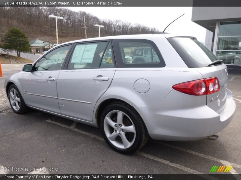 Glacier Silver Metallic / Gray 2004 Mazda MAZDA6 s Sport Wagon