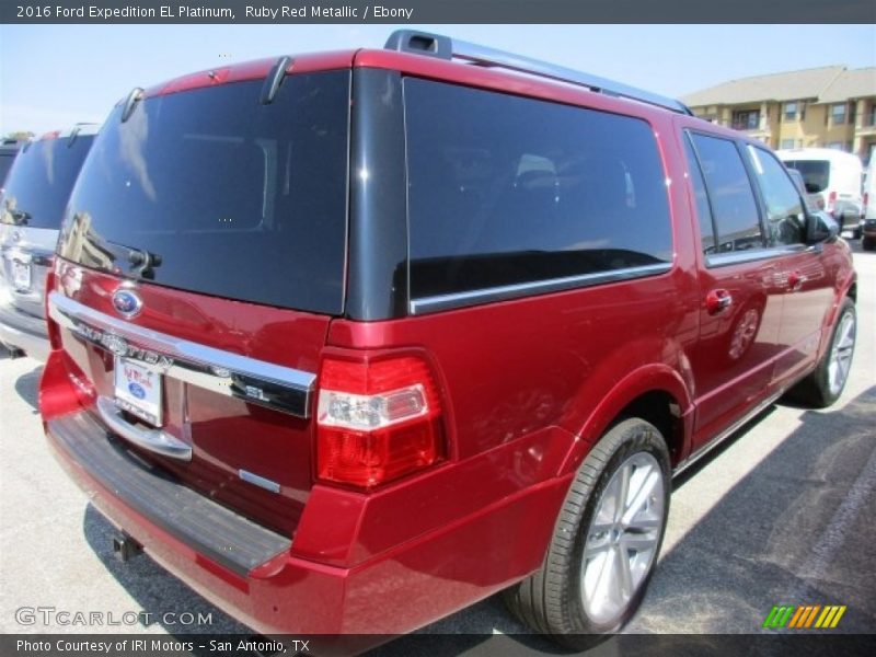 Ruby Red Metallic / Ebony 2016 Ford Expedition EL Platinum