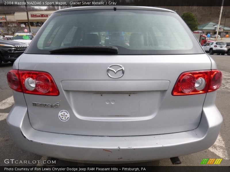 Glacier Silver Metallic / Gray 2004 Mazda MAZDA6 s Sport Wagon
