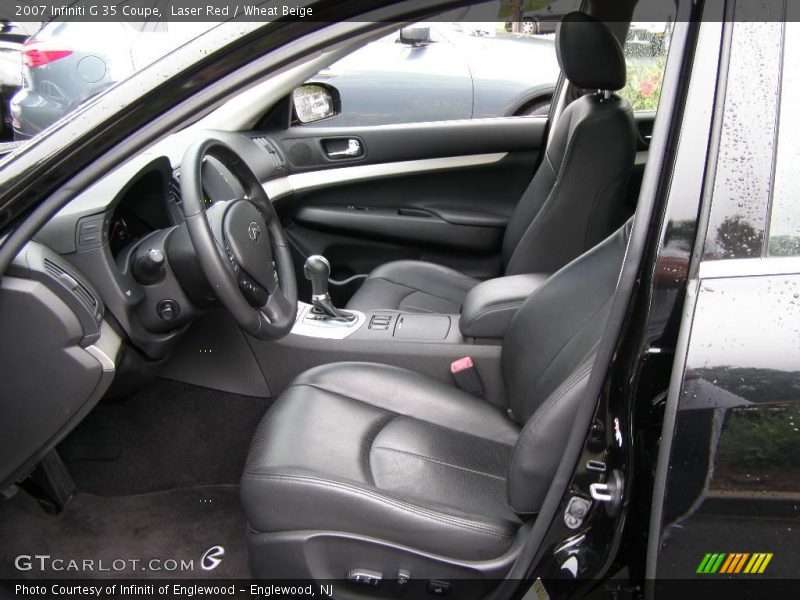 Laser Red / Wheat Beige 2007 Infiniti G 35 Coupe