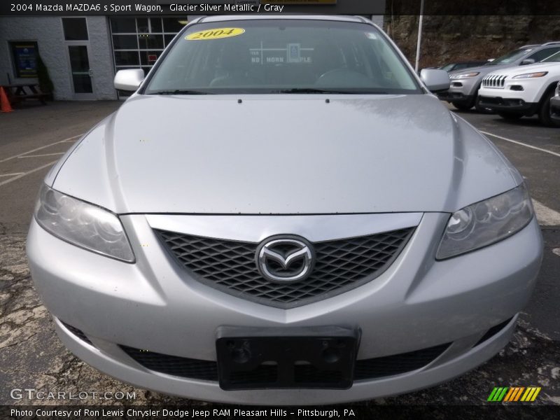Glacier Silver Metallic / Gray 2004 Mazda MAZDA6 s Sport Wagon