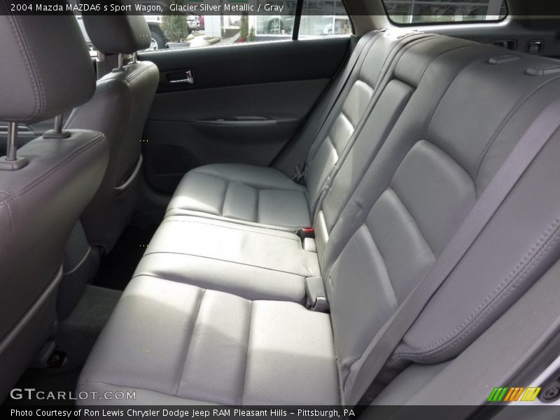 Glacier Silver Metallic / Gray 2004 Mazda MAZDA6 s Sport Wagon