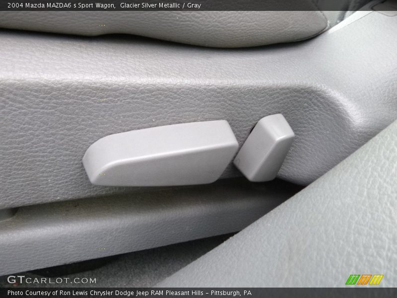 Glacier Silver Metallic / Gray 2004 Mazda MAZDA6 s Sport Wagon