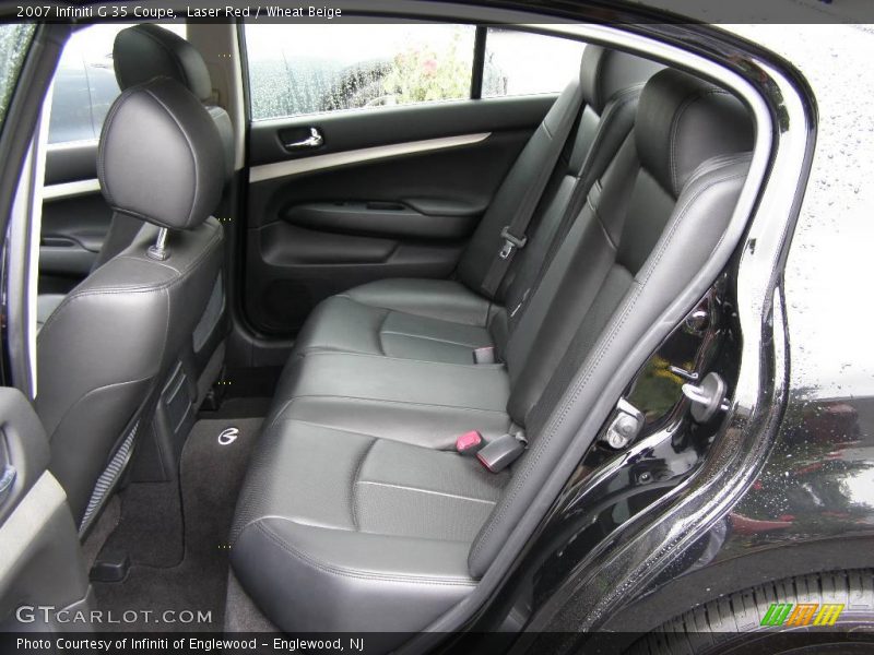 Laser Red / Wheat Beige 2007 Infiniti G 35 Coupe