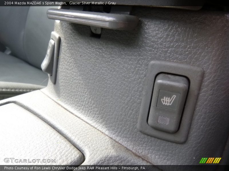Glacier Silver Metallic / Gray 2004 Mazda MAZDA6 s Sport Wagon