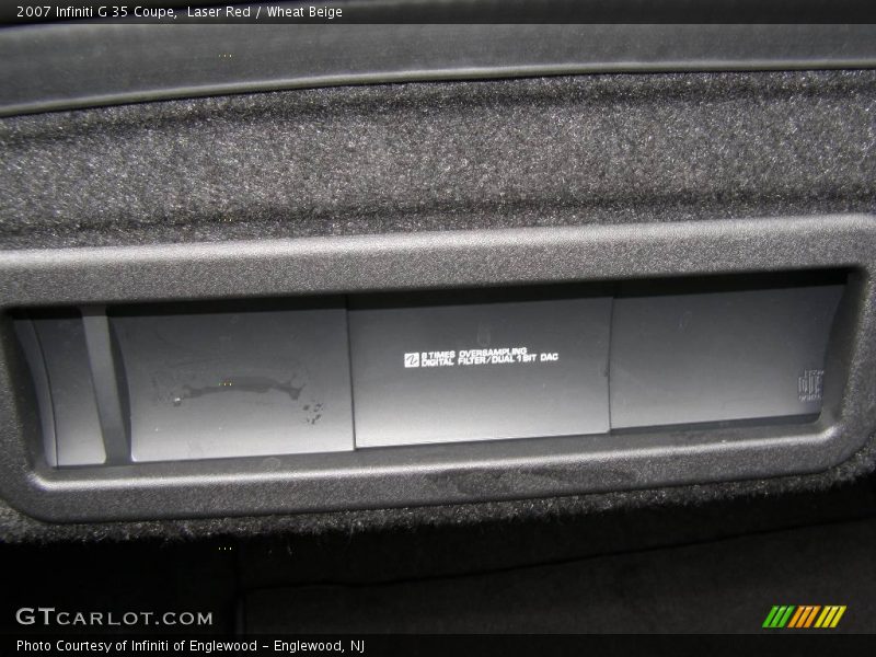 Laser Red / Wheat Beige 2007 Infiniti G 35 Coupe