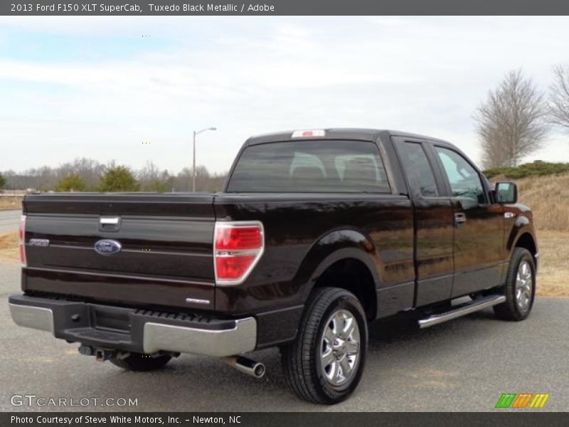 Tuxedo Black Metallic / Adobe 2013 Ford F150 XLT SuperCab