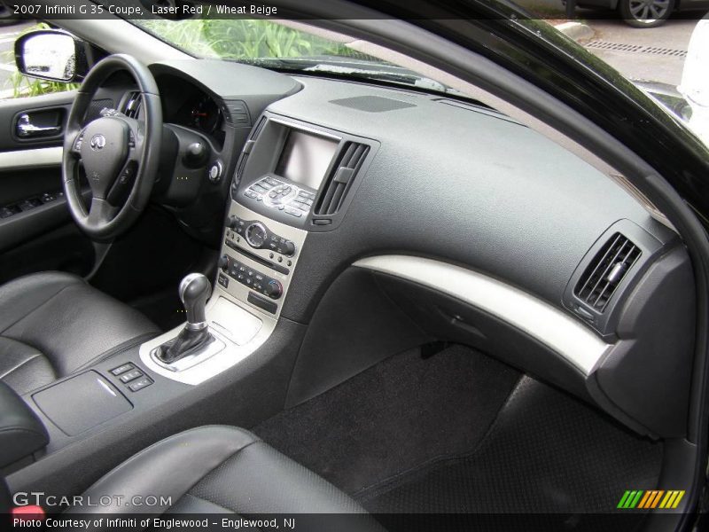 Laser Red / Wheat Beige 2007 Infiniti G 35 Coupe