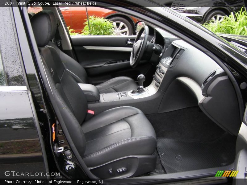 Laser Red / Wheat Beige 2007 Infiniti G 35 Coupe