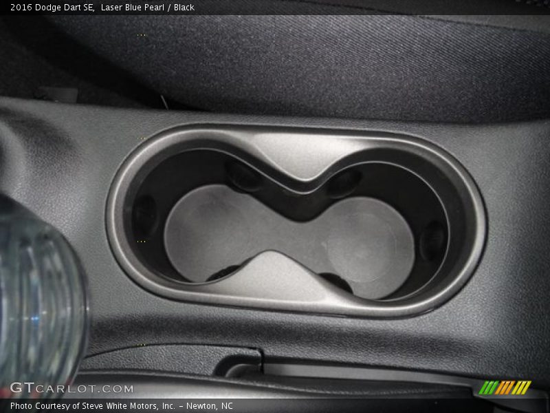 Laser Blue Pearl / Black 2016 Dodge Dart SE