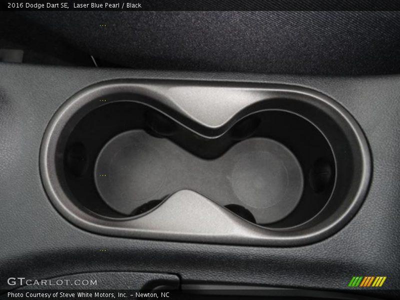 Laser Blue Pearl / Black 2016 Dodge Dart SE