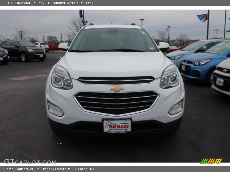 Summit White / Jet Black 2016 Chevrolet Equinox LT