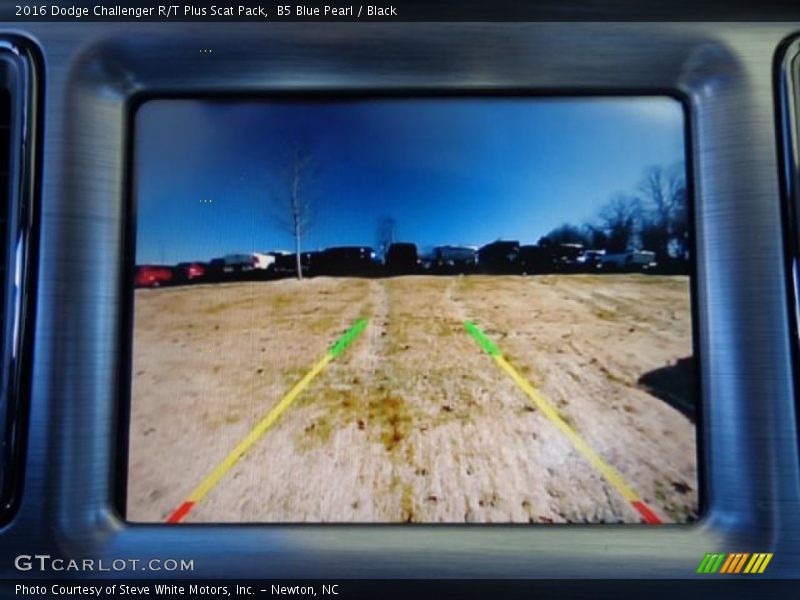 B5 Blue Pearl / Black 2016 Dodge Challenger R/T Plus Scat Pack