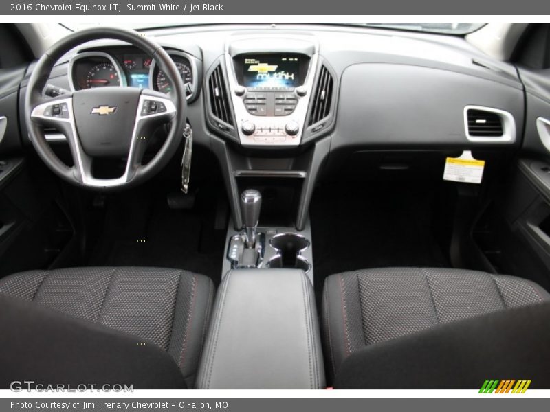 Summit White / Jet Black 2016 Chevrolet Equinox LT
