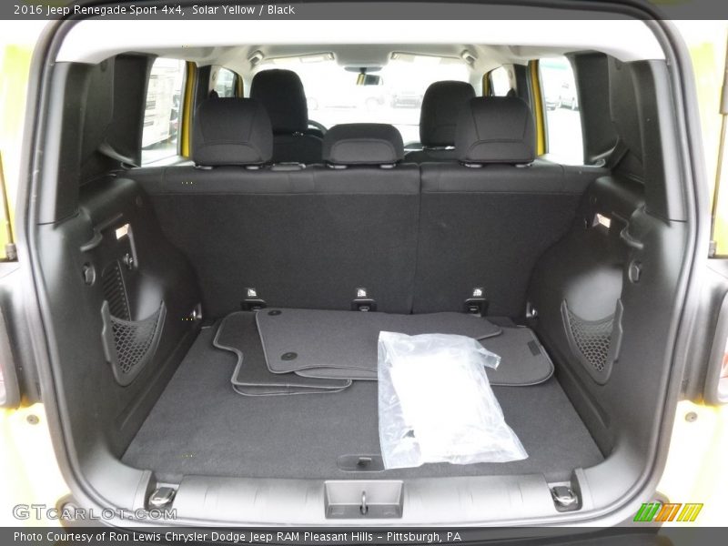 2016 Renegade Sport 4x4 Trunk