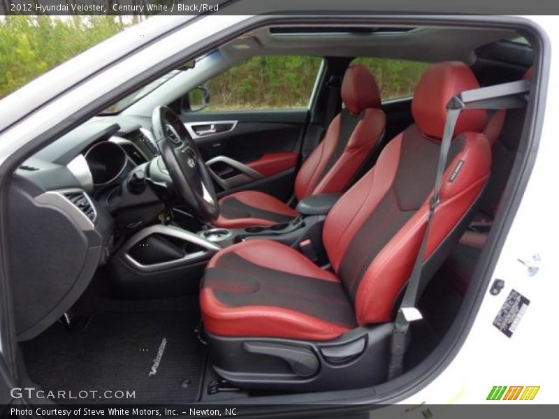  2012 Veloster  Black/Red Interior