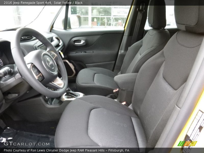 Solar Yellow / Black 2016 Jeep Renegade Sport 4x4