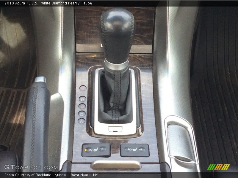 White Diamond Pearl / Taupe 2010 Acura TL 3.5