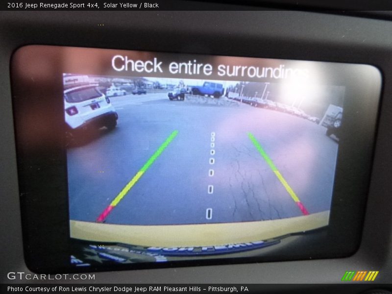Solar Yellow / Black 2016 Jeep Renegade Sport 4x4