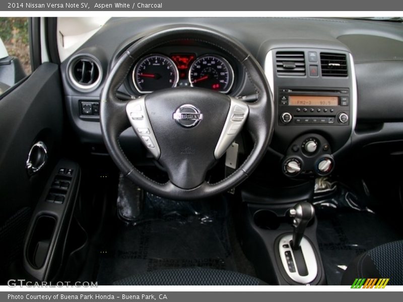 Aspen White / Charcoal 2014 Nissan Versa Note SV