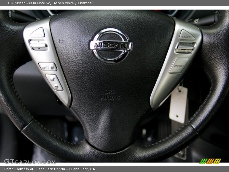 Aspen White / Charcoal 2014 Nissan Versa Note SV