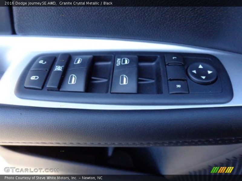 Granite Crystal Metallic / Black 2016 Dodge Journey SE AWD
