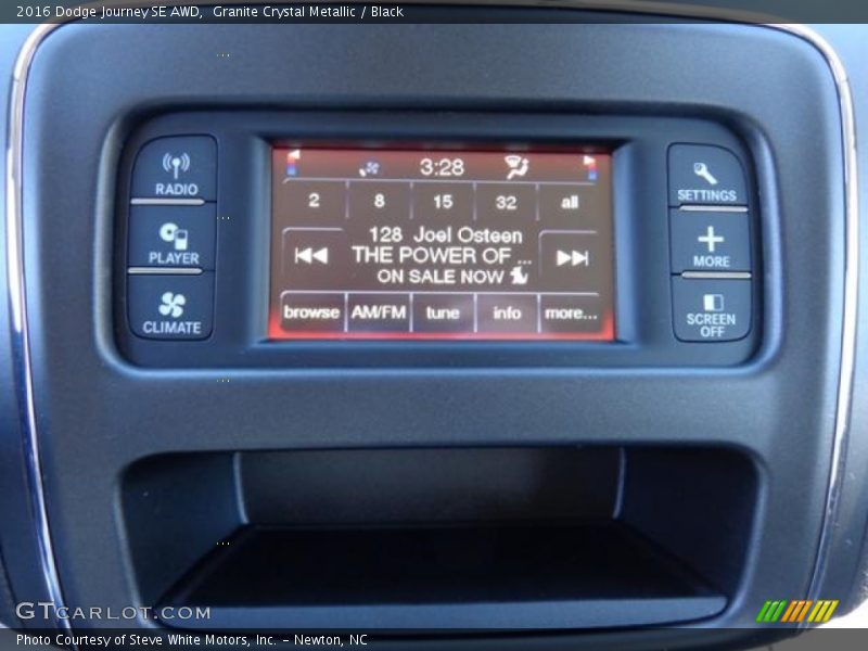 Granite Crystal Metallic / Black 2016 Dodge Journey SE AWD