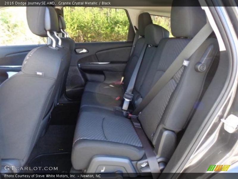 Granite Crystal Metallic / Black 2016 Dodge Journey SE AWD