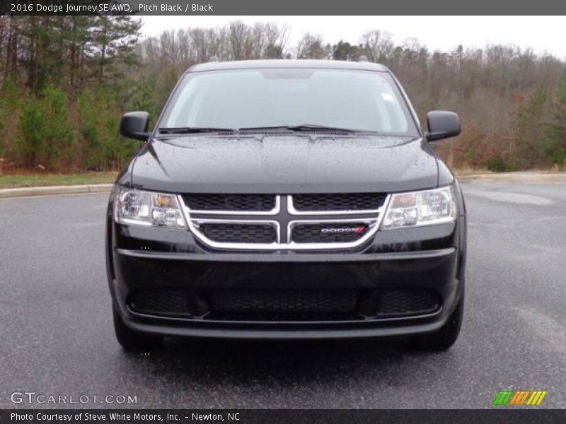Pitch Black / Black 2016 Dodge Journey SE AWD