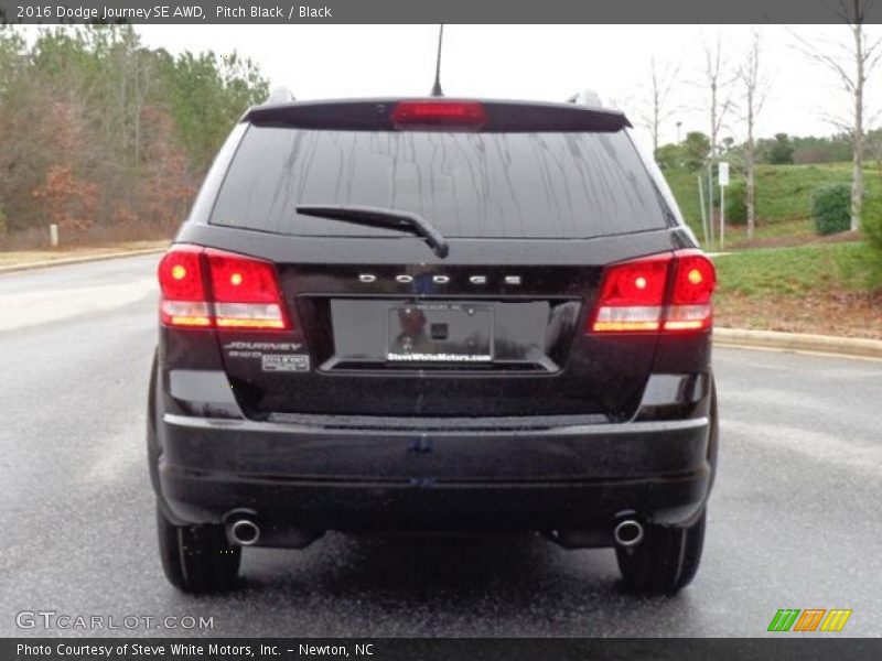 Pitch Black / Black 2016 Dodge Journey SE AWD