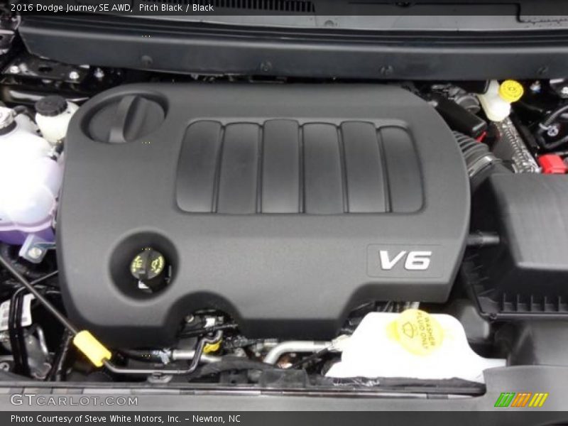 Pitch Black / Black 2016 Dodge Journey SE AWD