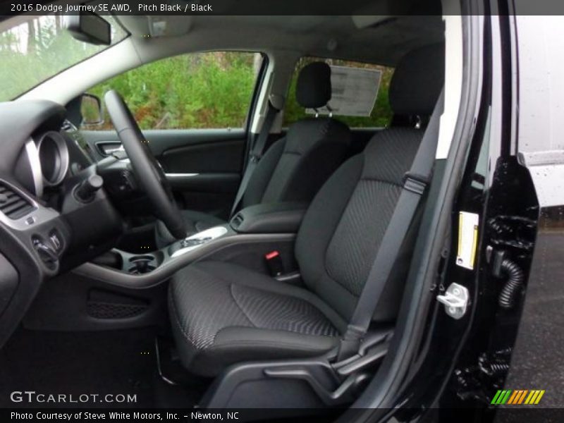 Pitch Black / Black 2016 Dodge Journey SE AWD