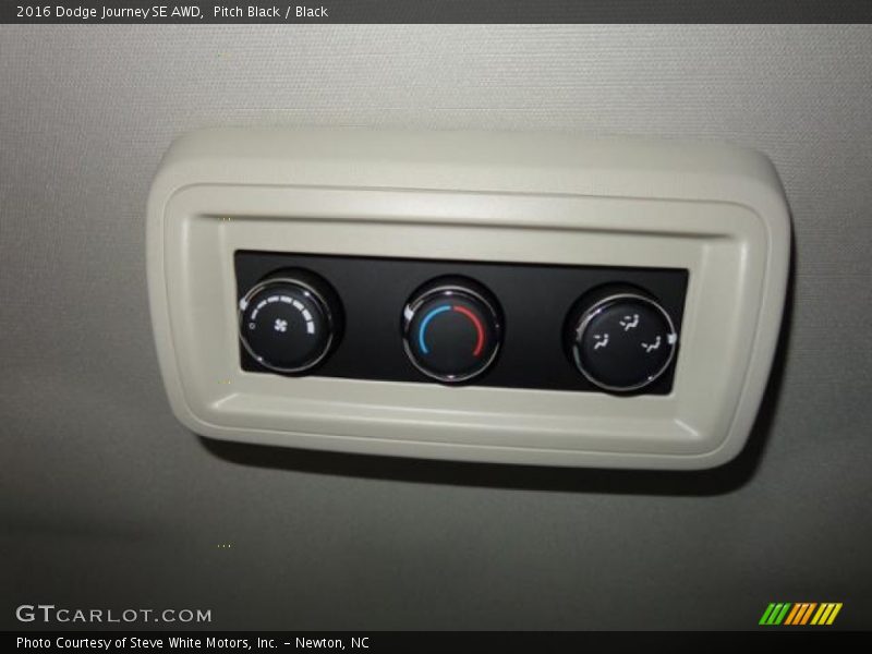 Pitch Black / Black 2016 Dodge Journey SE AWD
