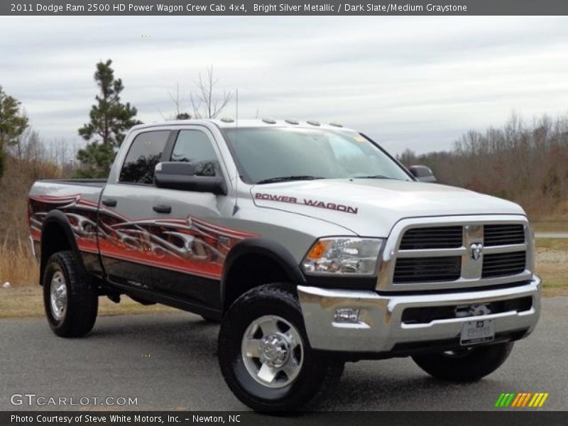 Bright Silver Metallic / Dark Slate/Medium Graystone 2011 Dodge Ram 2500 HD Power Wagon Crew Cab 4x4