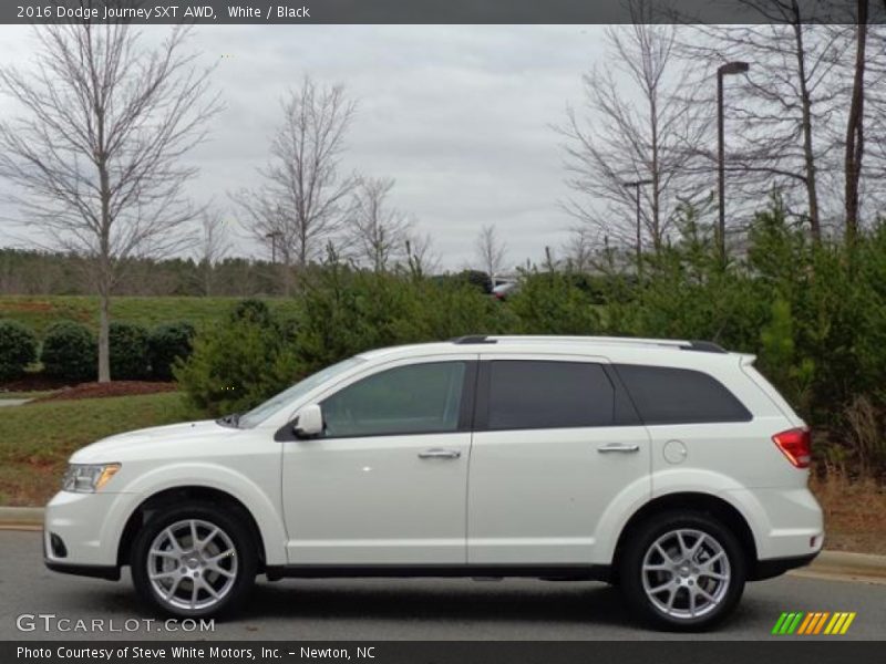  2016 Journey SXT AWD White