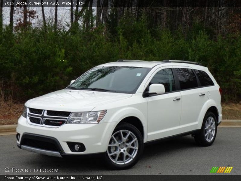 Front 3/4 View of 2016 Journey SXT AWD