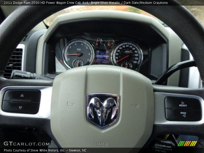 Bright Silver Metallic / Dark Slate/Medium Graystone 2011 Dodge Ram 2500 HD Power Wagon Crew Cab 4x4