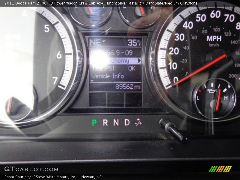 Bright Silver Metallic / Dark Slate/Medium Graystone 2011 Dodge Ram 2500 HD Power Wagon Crew Cab 4x4