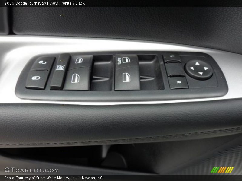 White / Black 2016 Dodge Journey SXT AWD