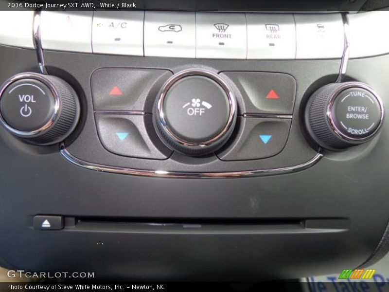 White / Black 2016 Dodge Journey SXT AWD