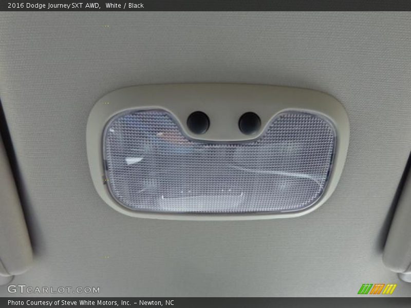 White / Black 2016 Dodge Journey SXT AWD