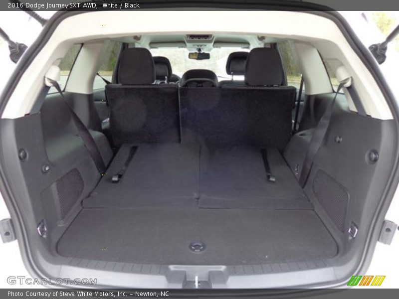 White / Black 2016 Dodge Journey SXT AWD