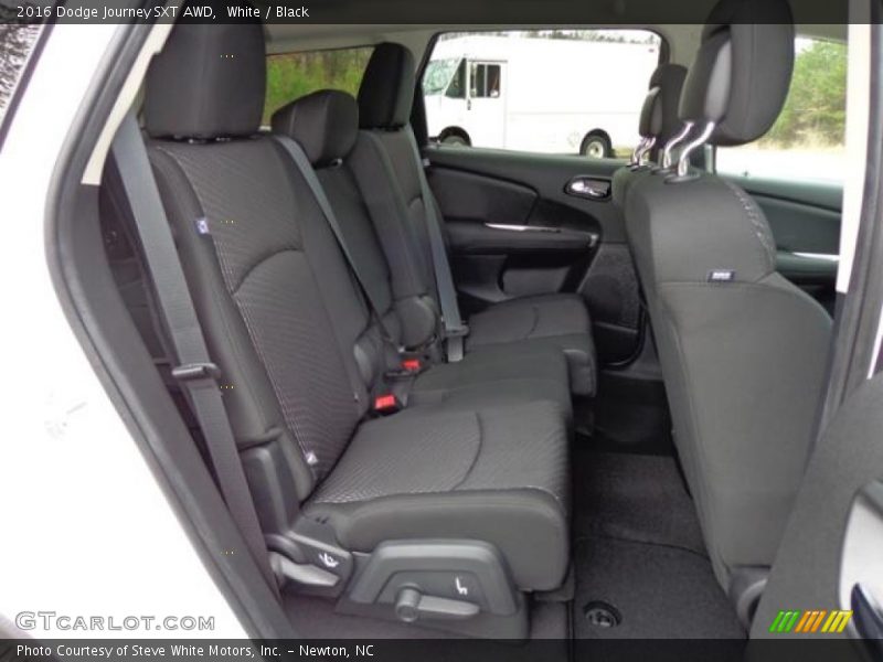 White / Black 2016 Dodge Journey SXT AWD