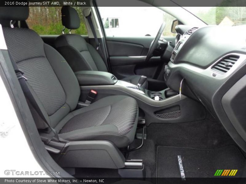 White / Black 2016 Dodge Journey SXT AWD