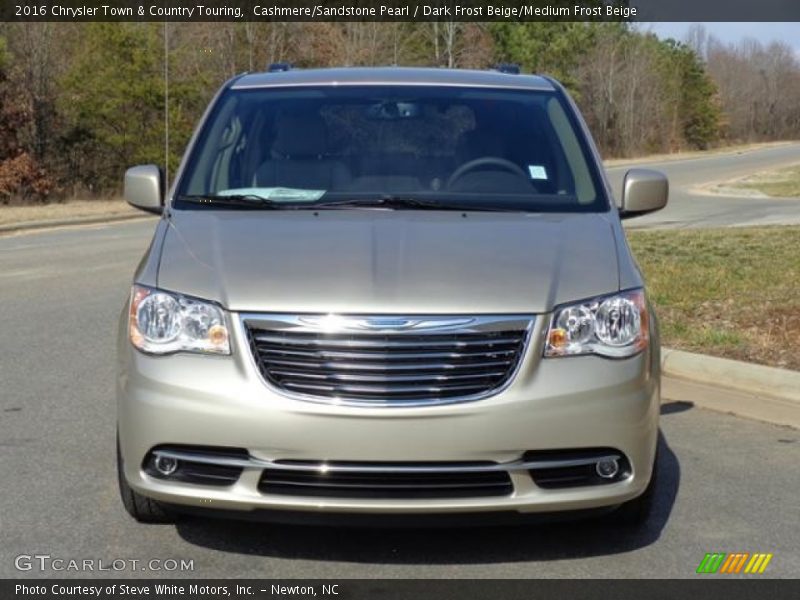 Cashmere/Sandstone Pearl / Dark Frost Beige/Medium Frost Beige 2016 Chrysler Town & Country Touring