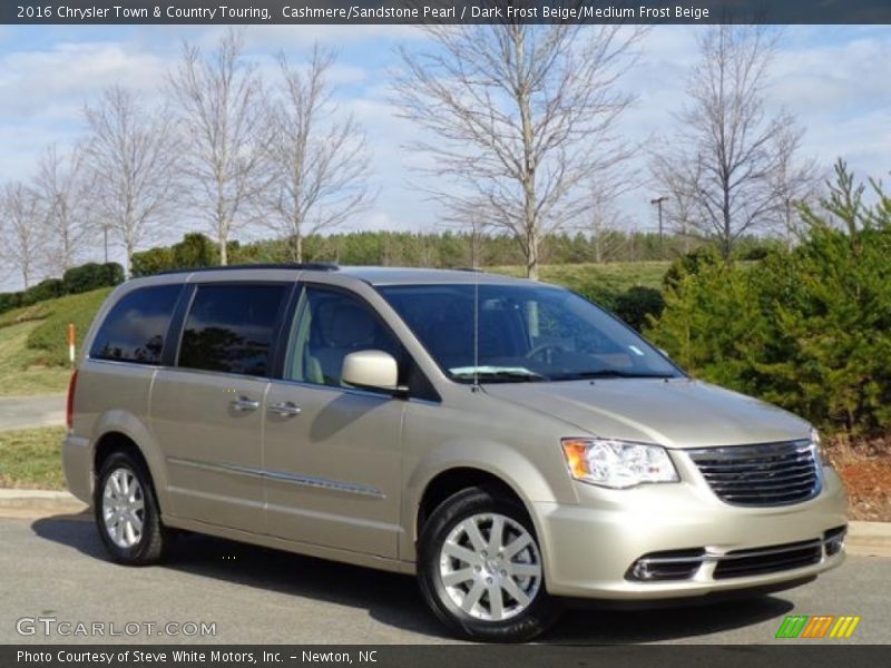 Cashmere/Sandstone Pearl / Dark Frost Beige/Medium Frost Beige 2016 Chrysler Town & Country Touring