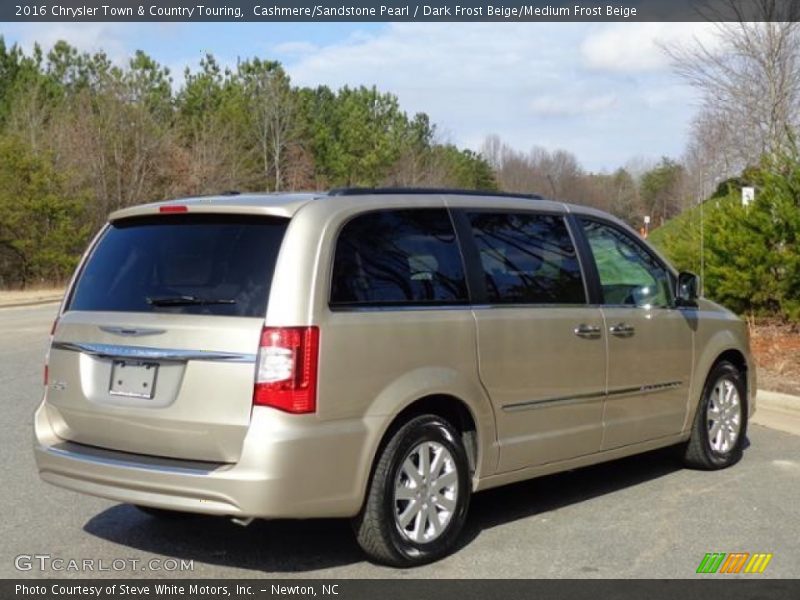 Cashmere/Sandstone Pearl / Dark Frost Beige/Medium Frost Beige 2016 Chrysler Town & Country Touring