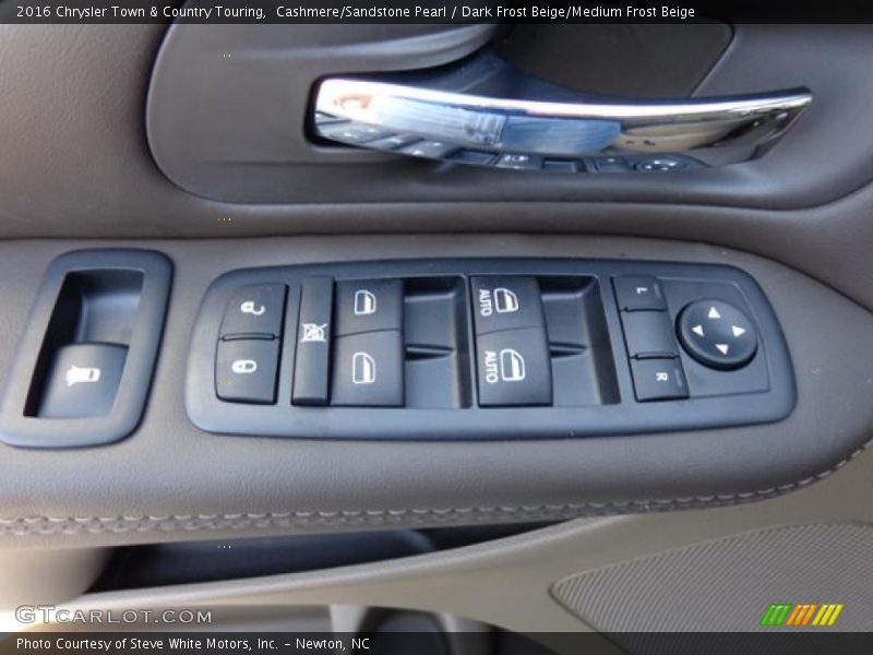 Cashmere/Sandstone Pearl / Dark Frost Beige/Medium Frost Beige 2016 Chrysler Town & Country Touring