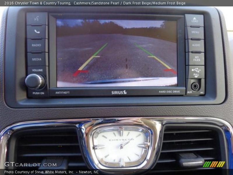 Cashmere/Sandstone Pearl / Dark Frost Beige/Medium Frost Beige 2016 Chrysler Town & Country Touring