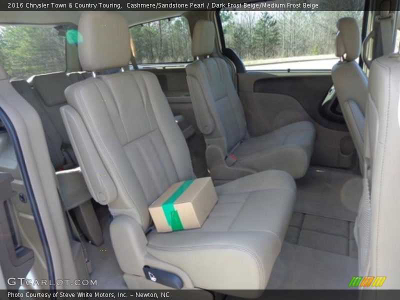 Cashmere/Sandstone Pearl / Dark Frost Beige/Medium Frost Beige 2016 Chrysler Town & Country Touring